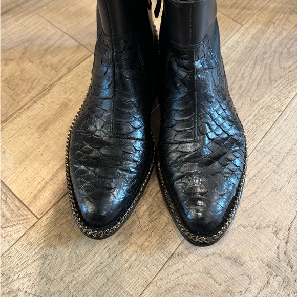 Lanvin python boot with chain - Picture 8 of 8